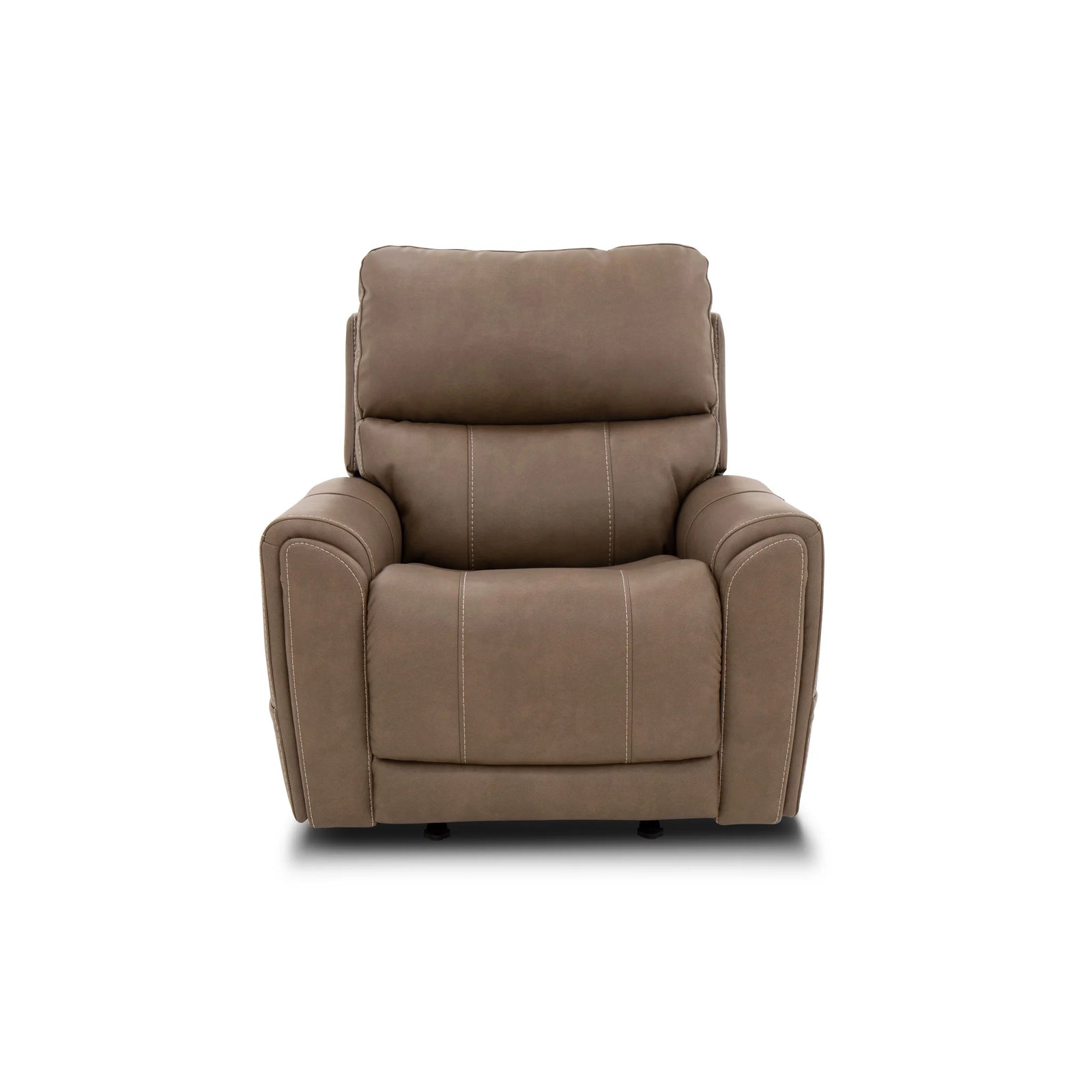 Carter Power Rocking Recliner with Power Headrest, Lumbar, Heat & Massage