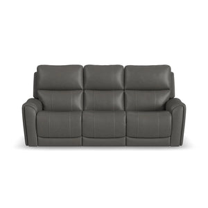 Carter Power Reclining Sofa with Console & Power Headrests & Lumbar