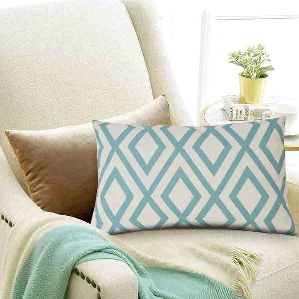 Veranda 07878AHZ Aqua/Haze Pillow