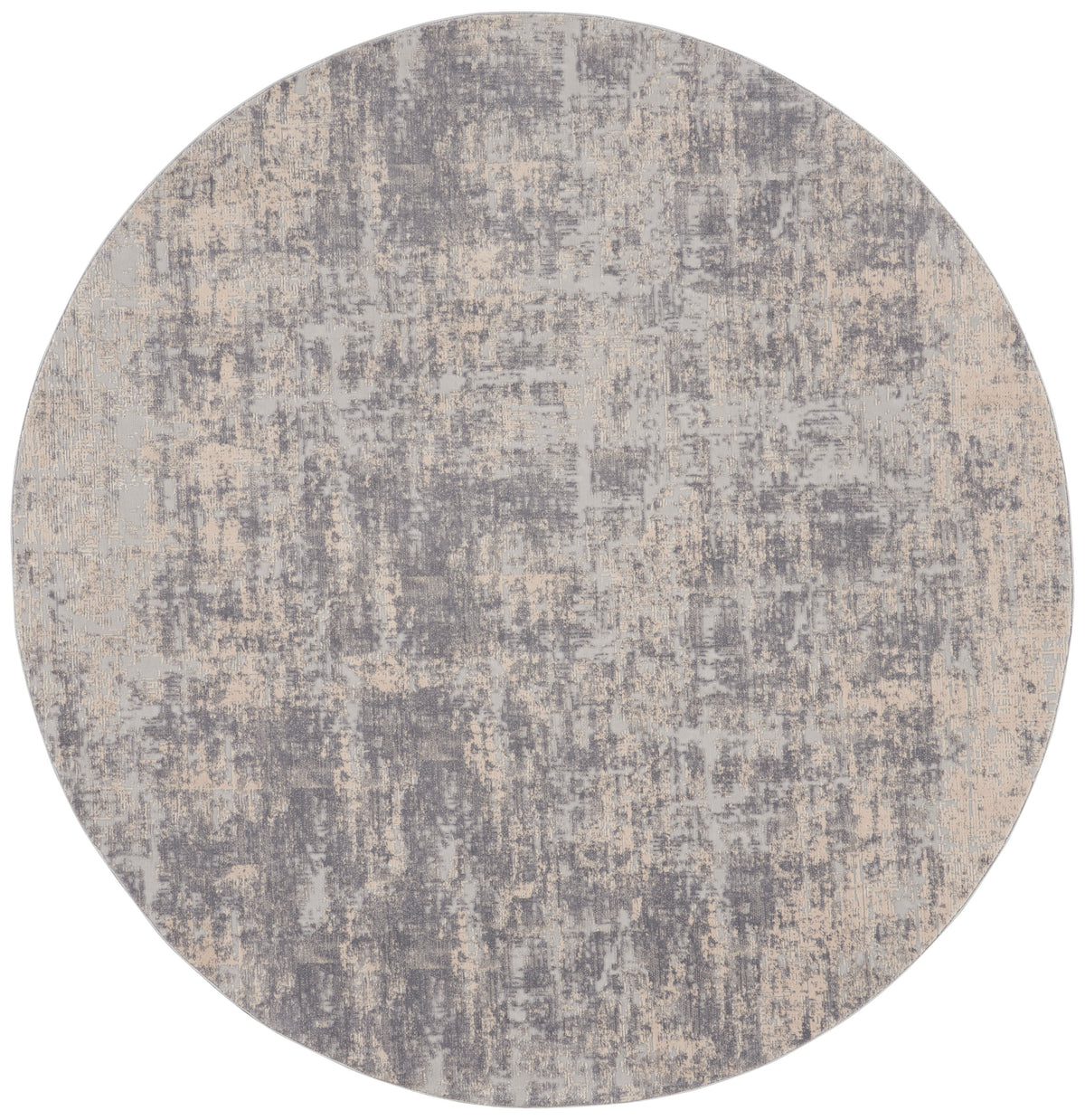 Rustic Textures RUS01 Ivory Silver Rug