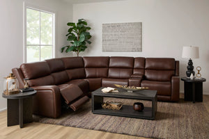 Oasis LAF Power Recliner with Power Headrest, Lumbar, Heat & Massage