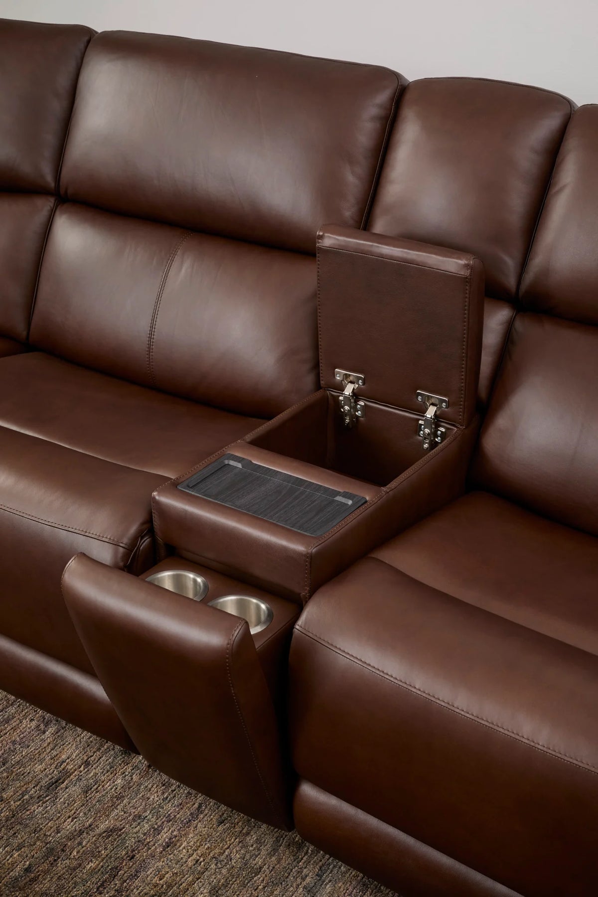 Oasis LAF Power Recliner with Power Headrest, Lumbar, Heat & Massage