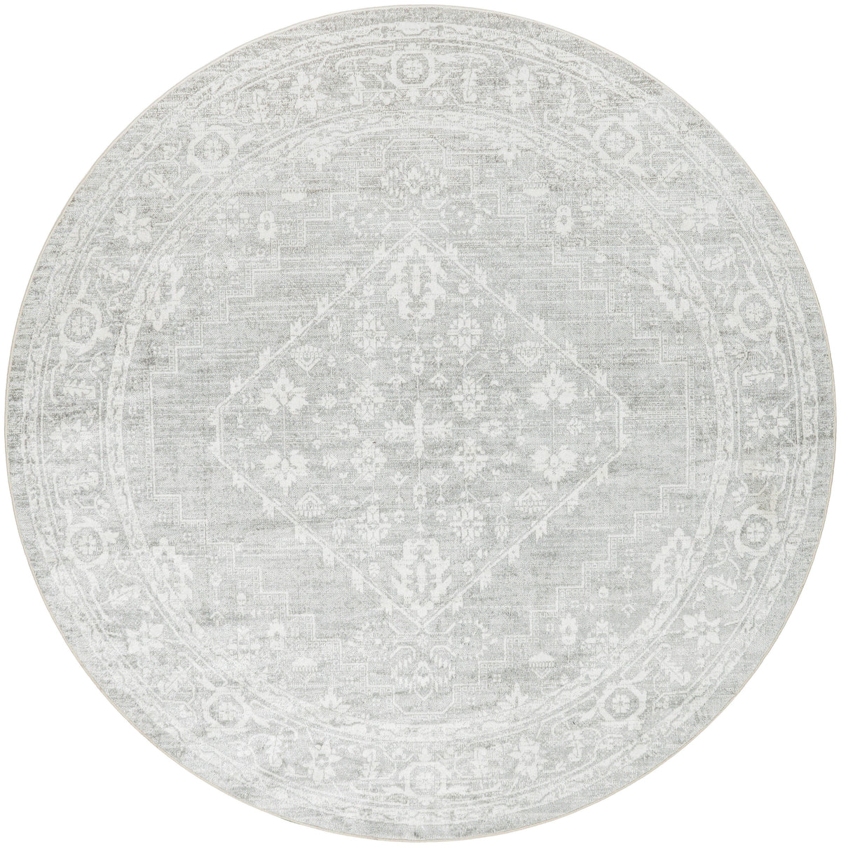 Astra Machine Washable ASW11 Light Grey Rug
