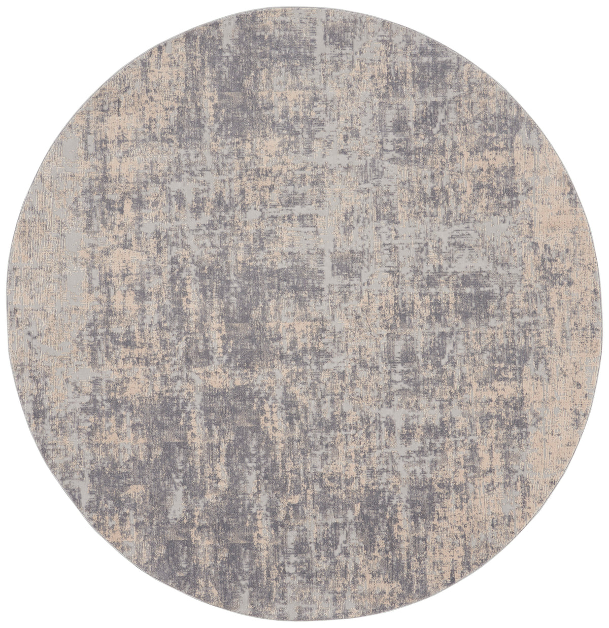 Rustic Textures RUS01 Ivory Silver Rug