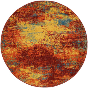 Nourison Essentials NRE06 Flame Rug