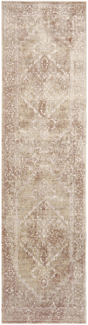 Astra Machine Washable ASW11 Rust Multicolor Rug