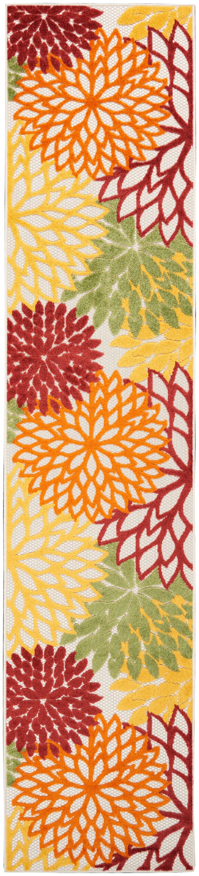 Aloha ALH05 Red Multicolor Rug
