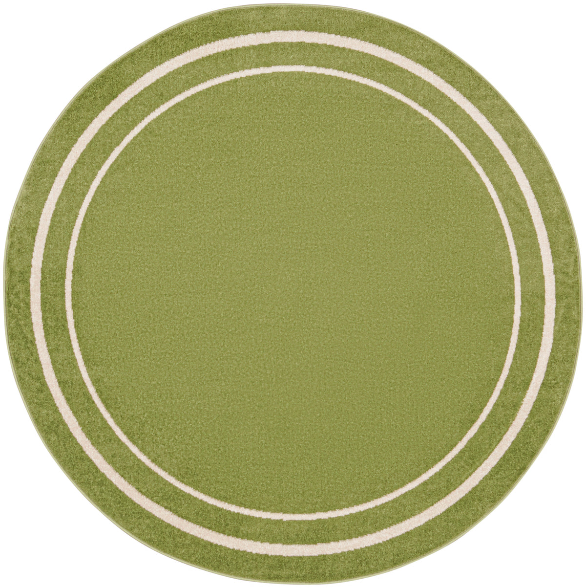 Nourison Essentials NRE02 Green Ivory Rug