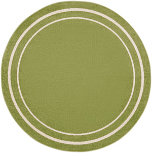Nourison Essentials NRE02 Green Ivory Rug