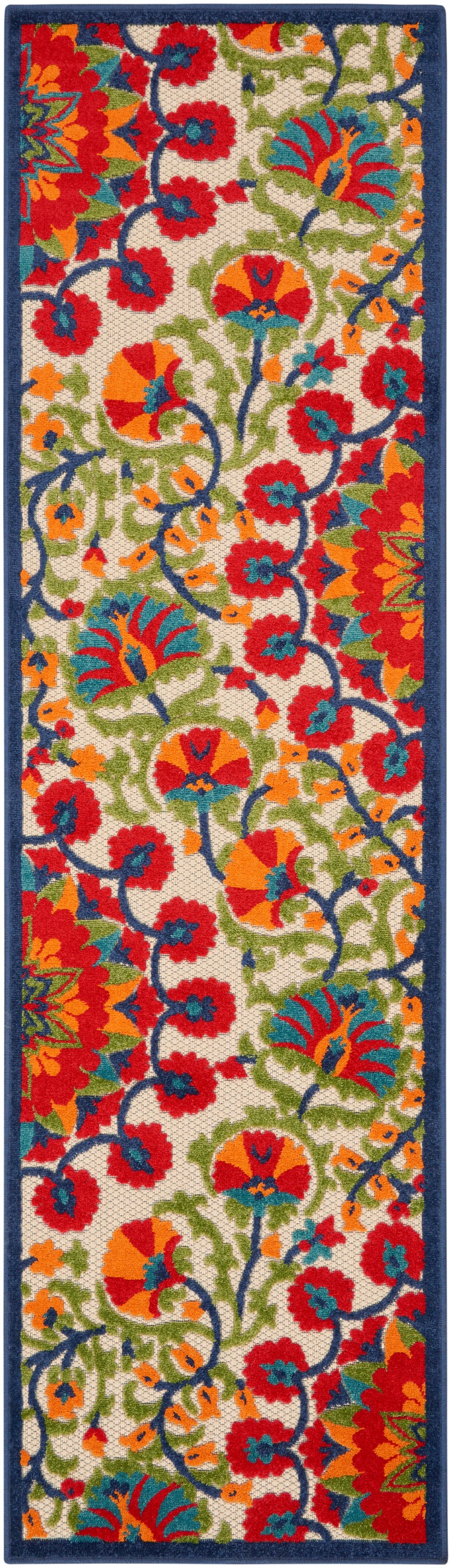 Aloha ALH20 Red Multicolor Rug