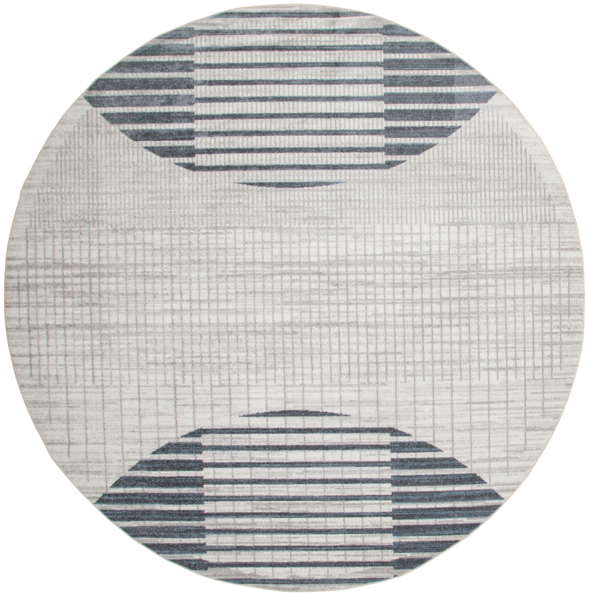 Astra Machine Washable ASW03 Ivory Blue Rug