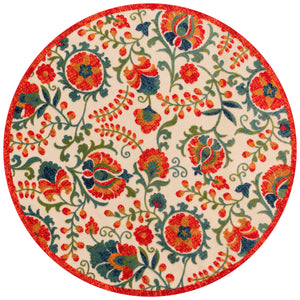 Aloha ALH17 Red Multicolor Rug