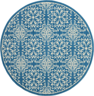 Jubilant JUB06 Ivory Blue Rug