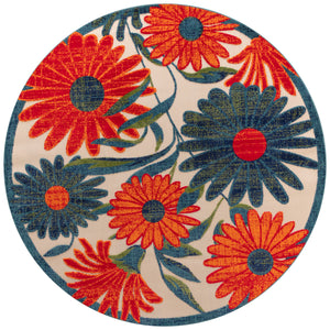 Aloha ALH33 Ivory Multicolor Rug