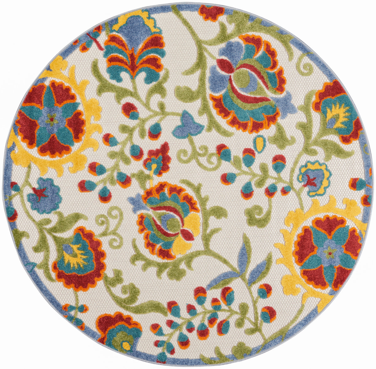 Aloha ALH17 Ivory Multicolor Rug