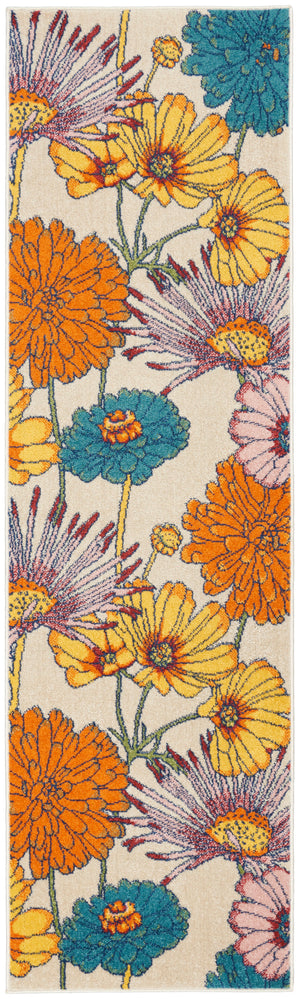 Allur ALR06 Ivory Multicolor Rug