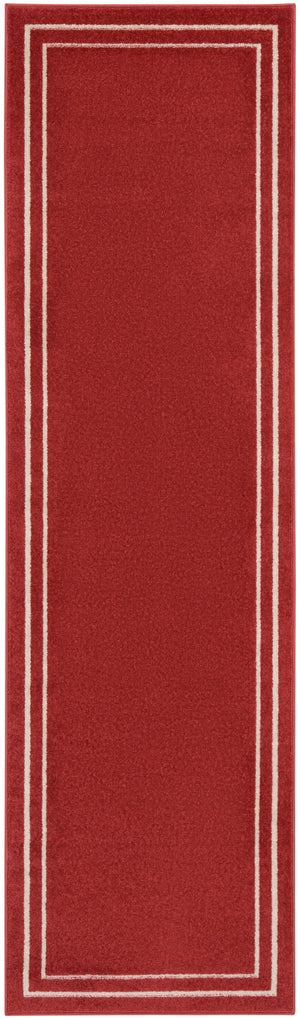 Nourison Essentials NRE02 Brick Ivory Rug