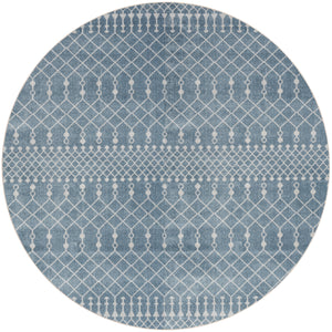Astra Machine Washable ASW10 Blue Rug