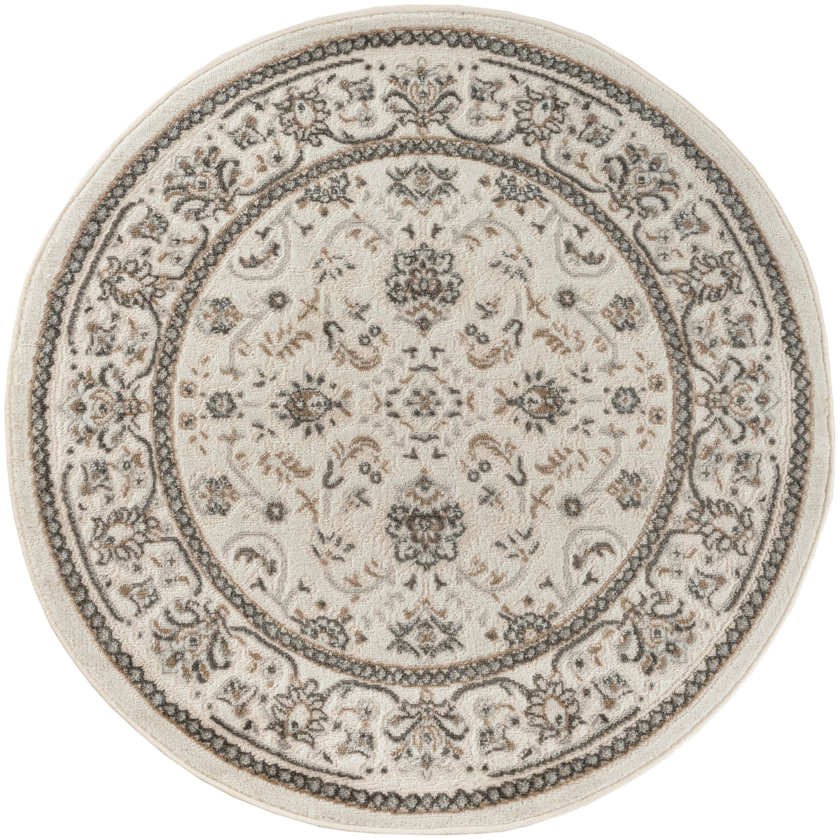 Serenity Home SRH02 Ivory Mocha Rug