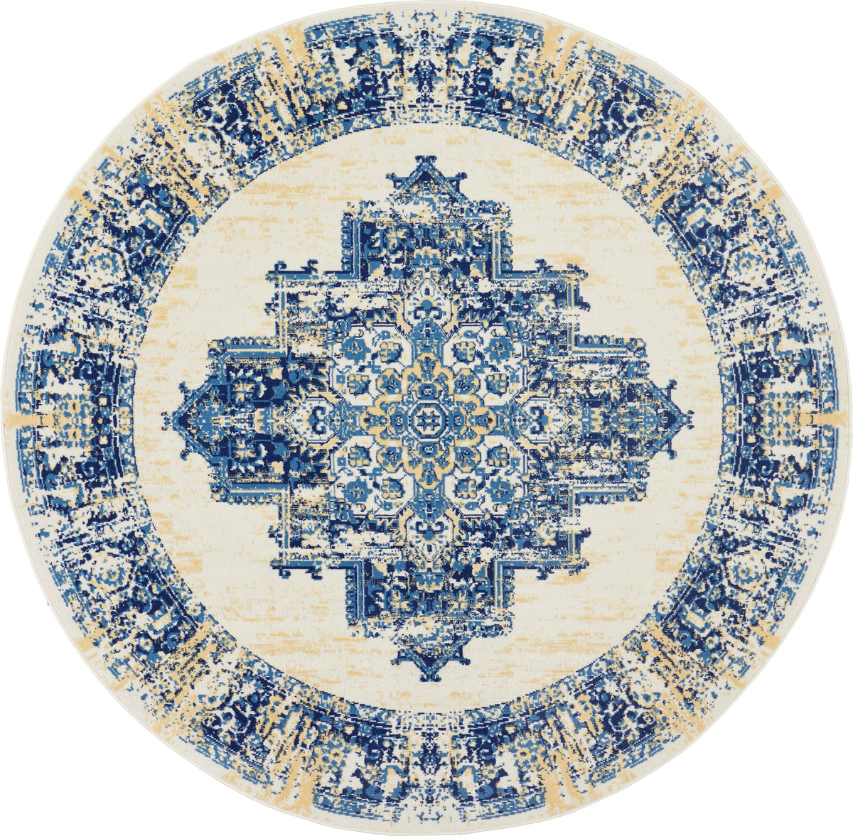Grafix GRF14 White Rug