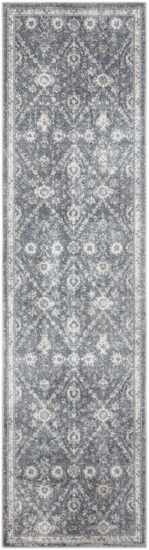 Astra Machine Washable ASW16 Dark Blue Rug