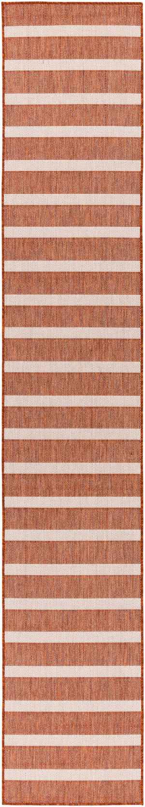 Positano POS03 Terracotta Ivory Rug