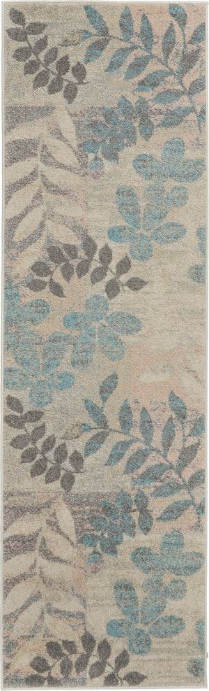 Tranquil TRA01 Ivory Light Blue Rug