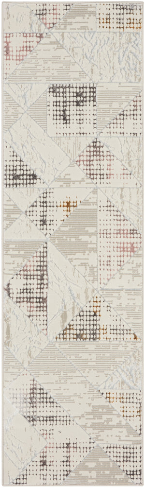 Glitz GLZ04 Ivory Multicolor Rug