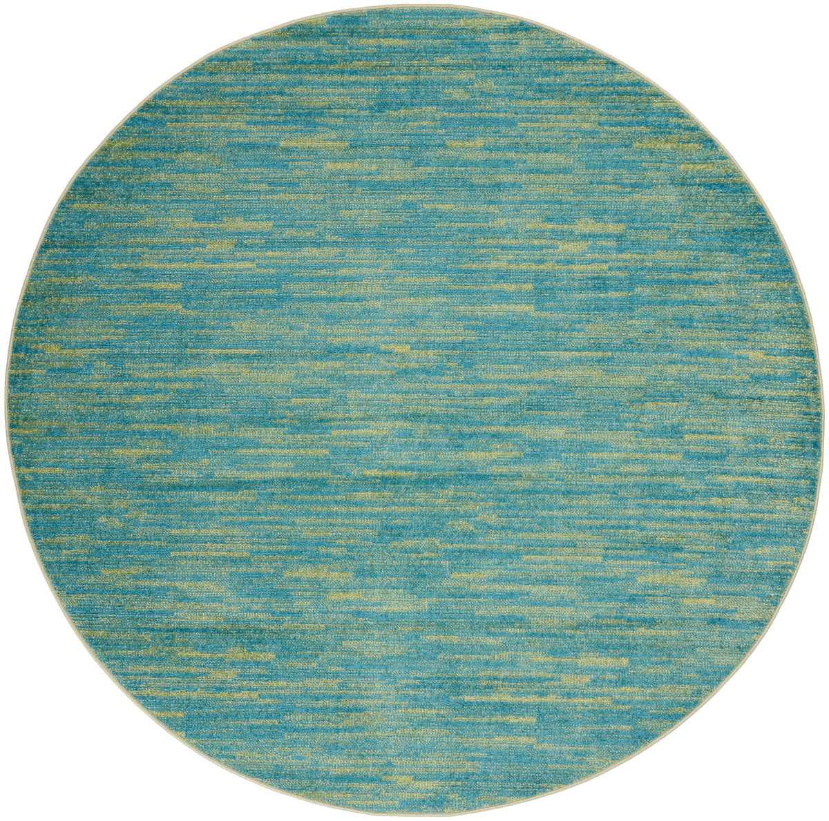 Nourison Essentials NRE01 Blue Green Rug