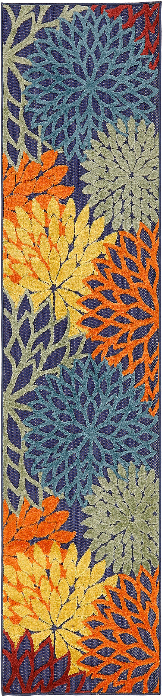 Aloha ALH05 Navy Multicolor Rug