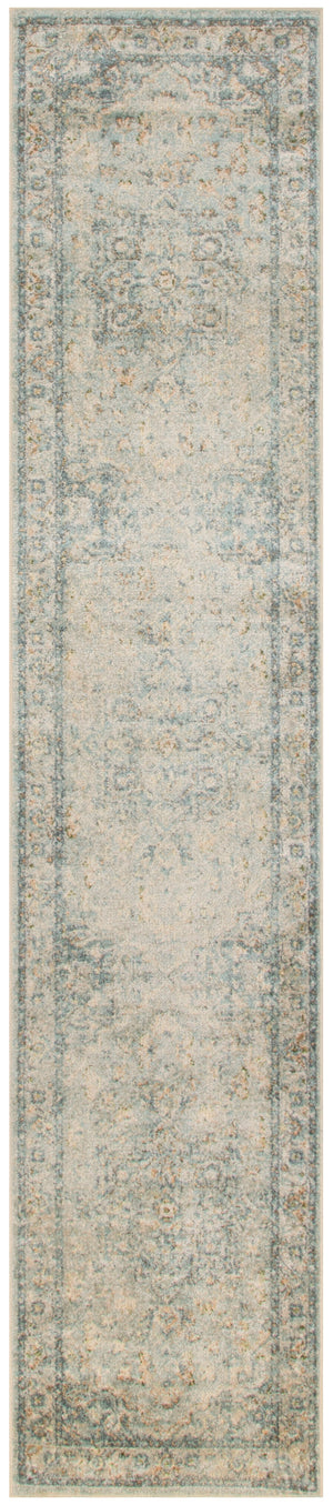 Astra Machine Washable ASW12 Light Blue Rug