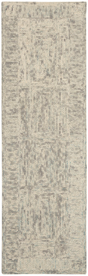 Colorado CLR04 Ivory Grey Teal Rug