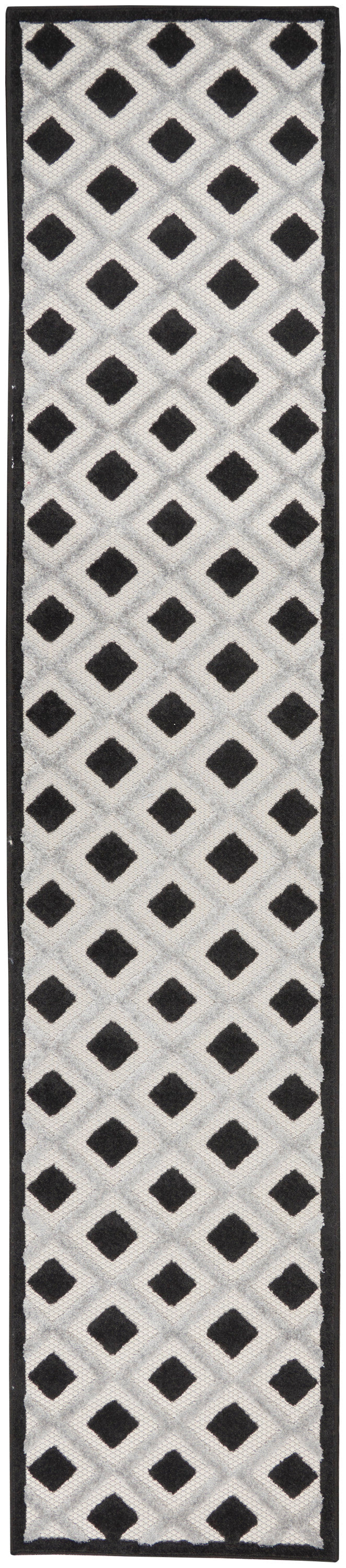 Aloha ALH26 Black White Rug