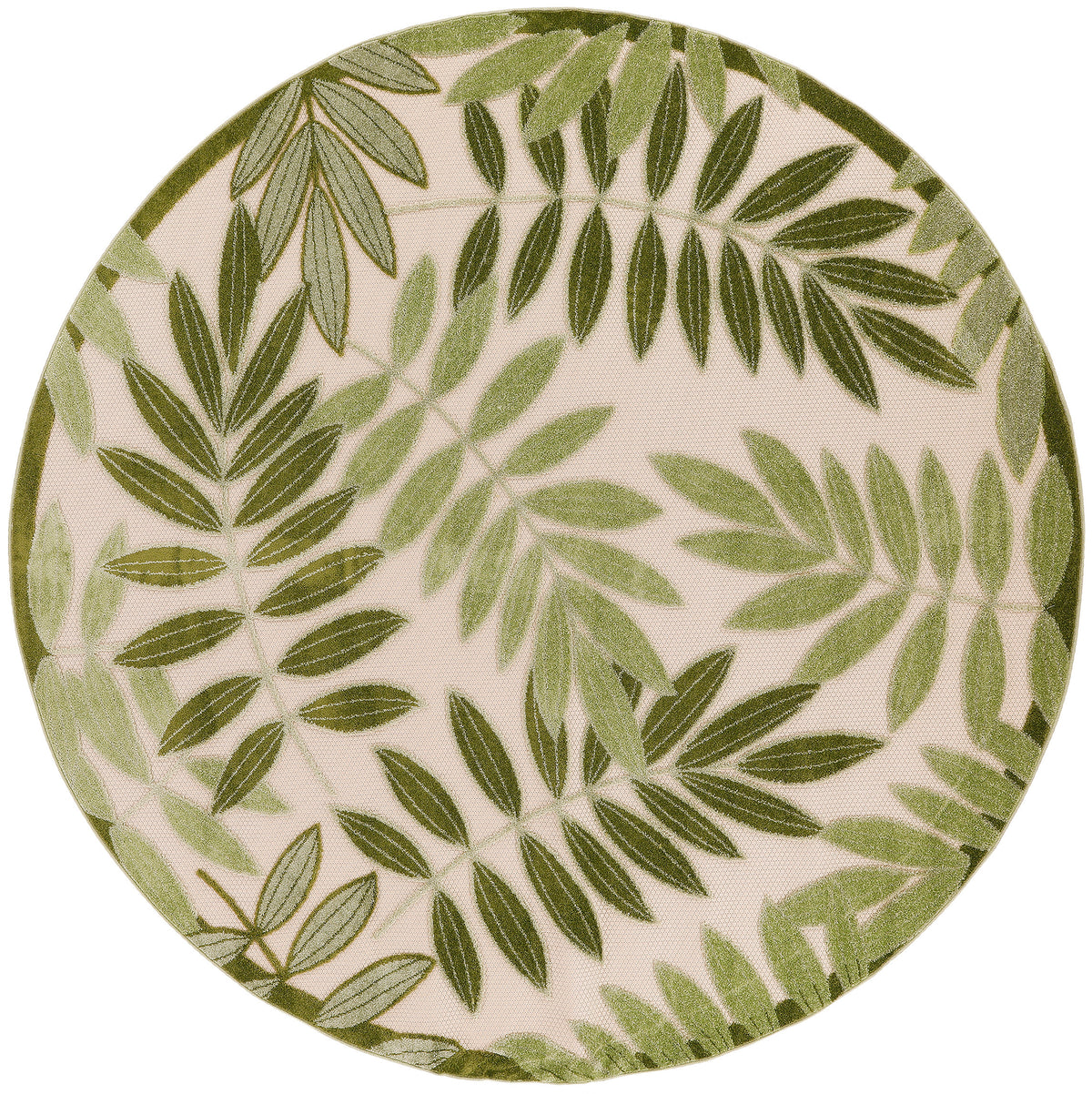 Aloha ALH18 Ivory Green Rug