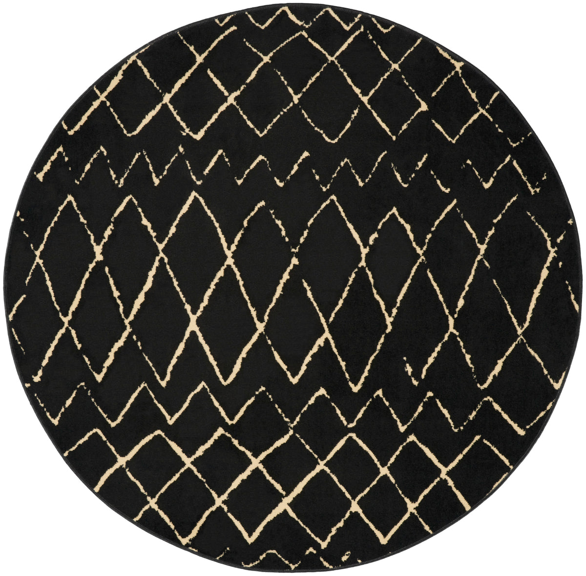 Grafix GRF04 Black Rug