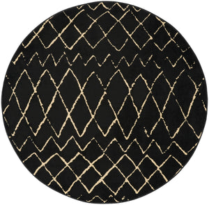 Grafix GRF04 Black Rug