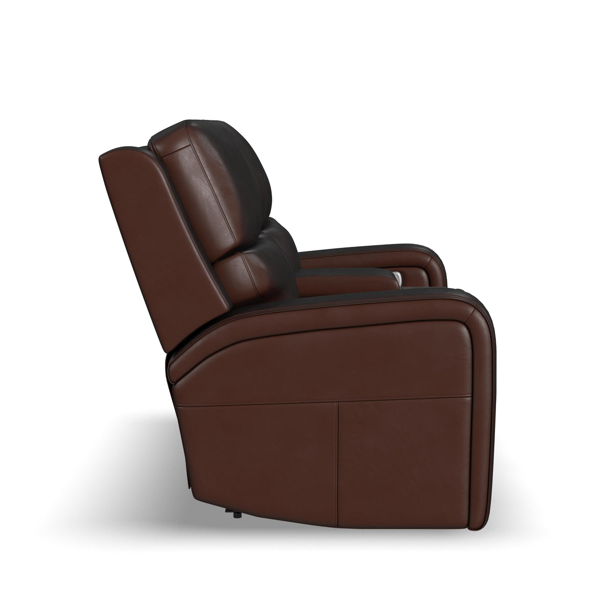 Power Reclining Loveseat with Console, Power Headrests, Lumbar, Heat & Massage