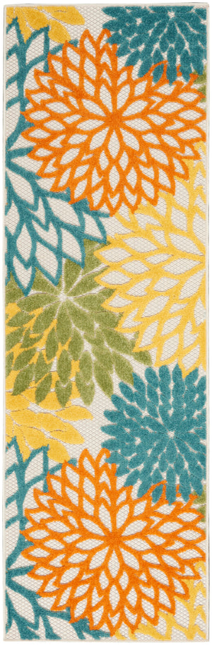 Aloha ALH05 Turquoise Multicolor Rug
