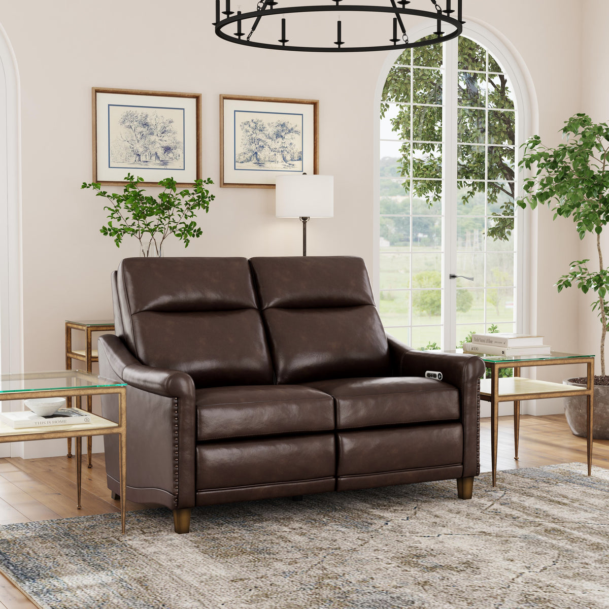 Power Recliner with Power Headrest