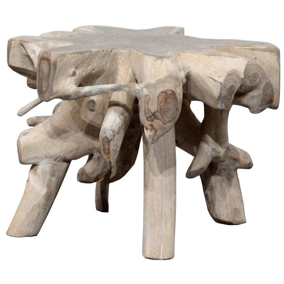 Cypress End Table Natural White Wash