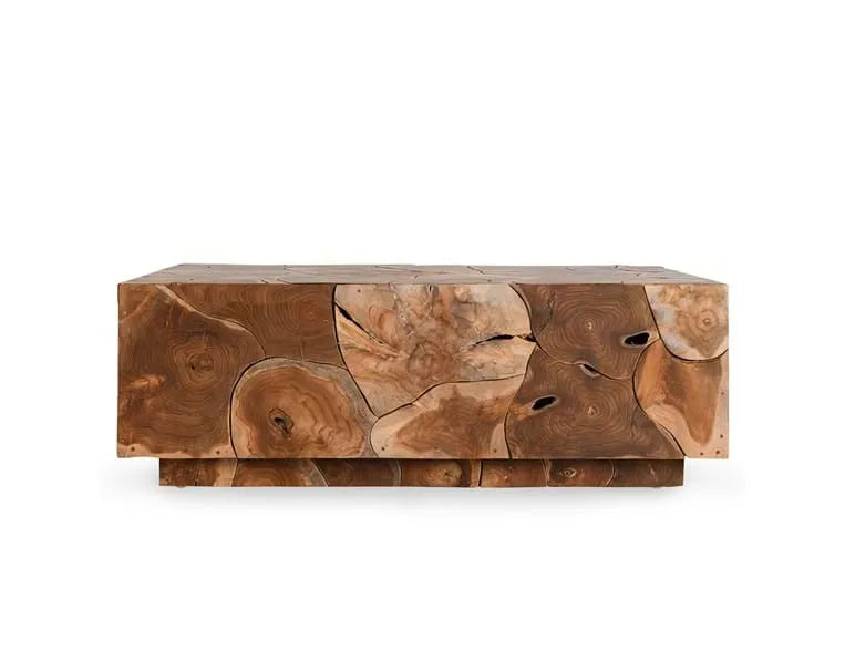 Alani Teak 52" Coffee Table Natural