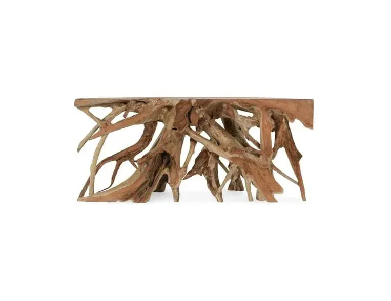 Cypress Root Console Table 70-71" Natural