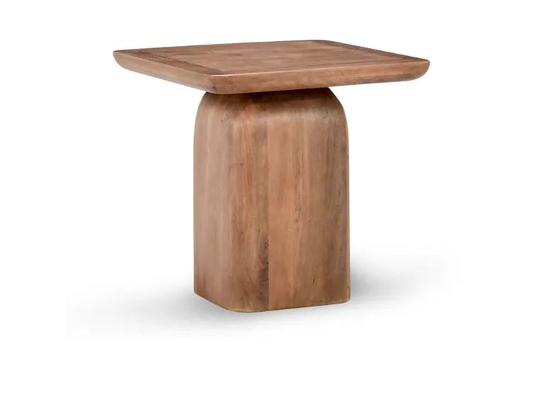 Chloe 22" End Table Pottery Brown