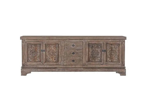 Amita 3Dwr 4Dr Sideboard Brown Stone