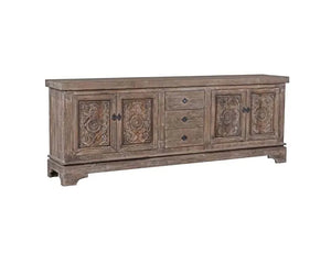 Amita 3Dwr 4Dr Sideboard Brown Stone