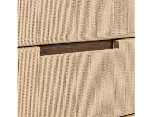 Corda Oak Veneer 6Dwr Dresser Nut Brown/Natural