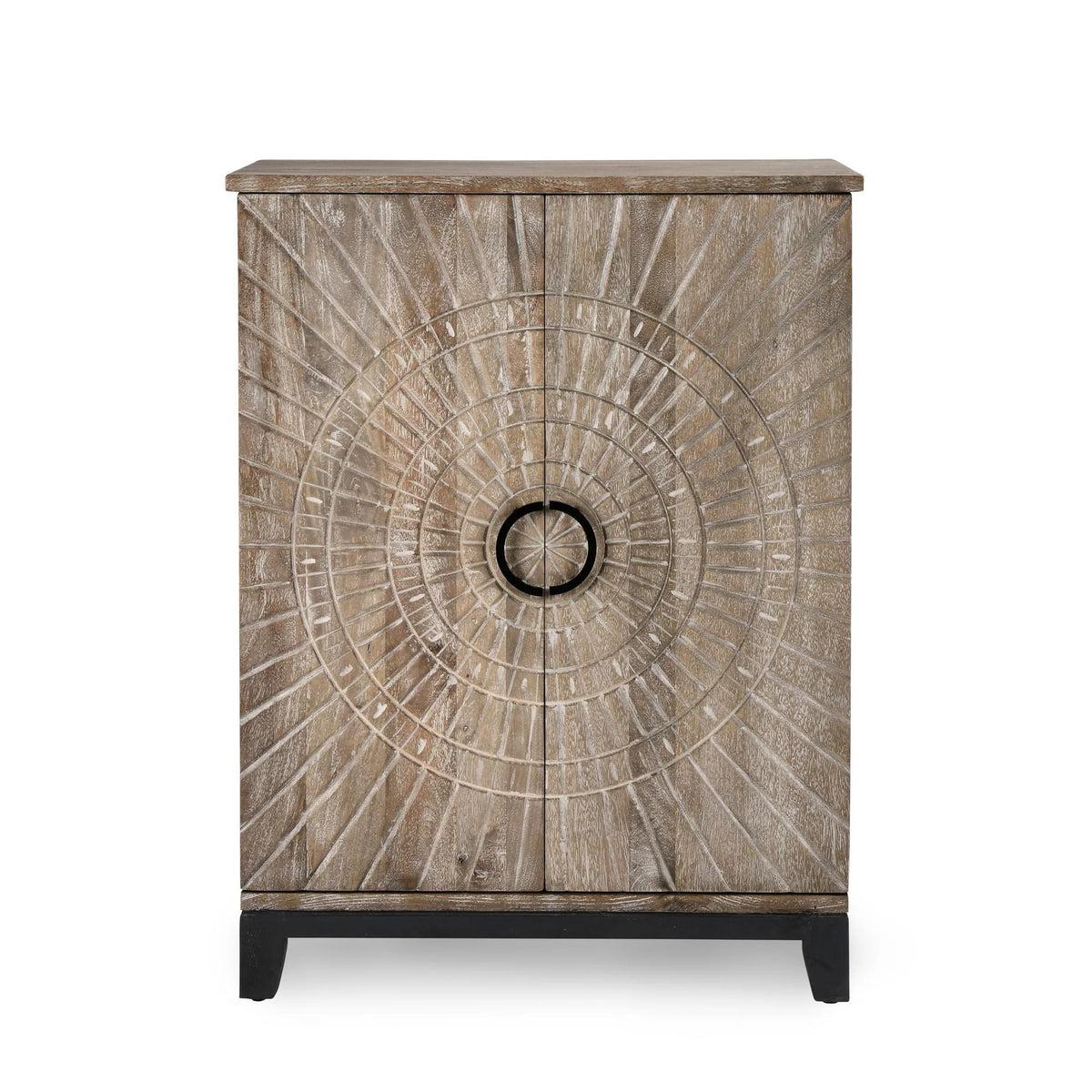 Vivienne Bar Cabinet Light Gray