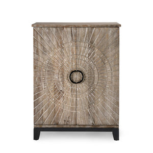 Vivienne Bar Cabinet Light Gray