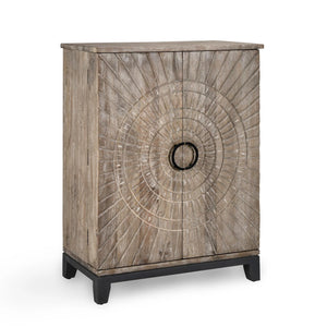 Vivienne Bar Cabinet Light Gray