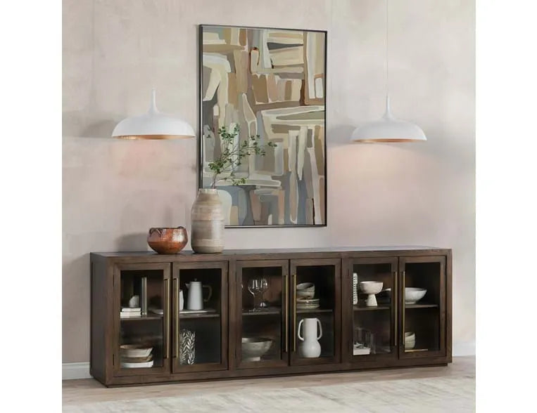 Bradley 6Dr Sideboard Landmark Brown